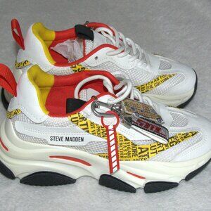 Steve Madden Possession E Platform Lace- Up Sneakers size 7.5M